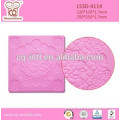 Durable silicone lace mat